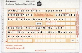 Muster Uberweisungsformular